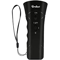 Dispositivo de ultrasonido para adiestramiento de Brellavi- dispositivo antiladridos para perros- entrenador electrónico…